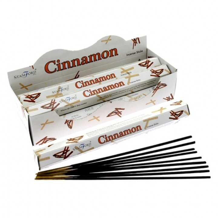 10 x Packs Stamford Premium Incense - Cinnamon - Click Image to Close