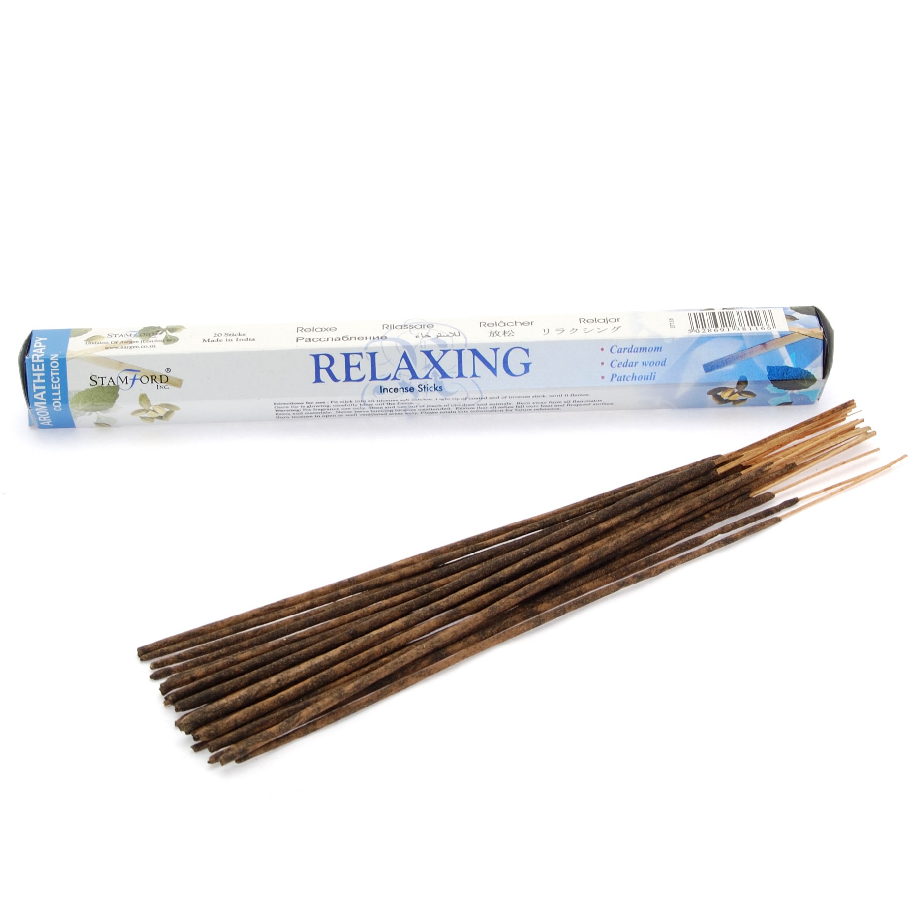 10 x Packs Stamford Premium Incense - Relaxing - Click Image to Close