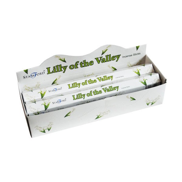 10 x Packs Stamford Premium Incense - Lily of the Valley - Click Image to Close