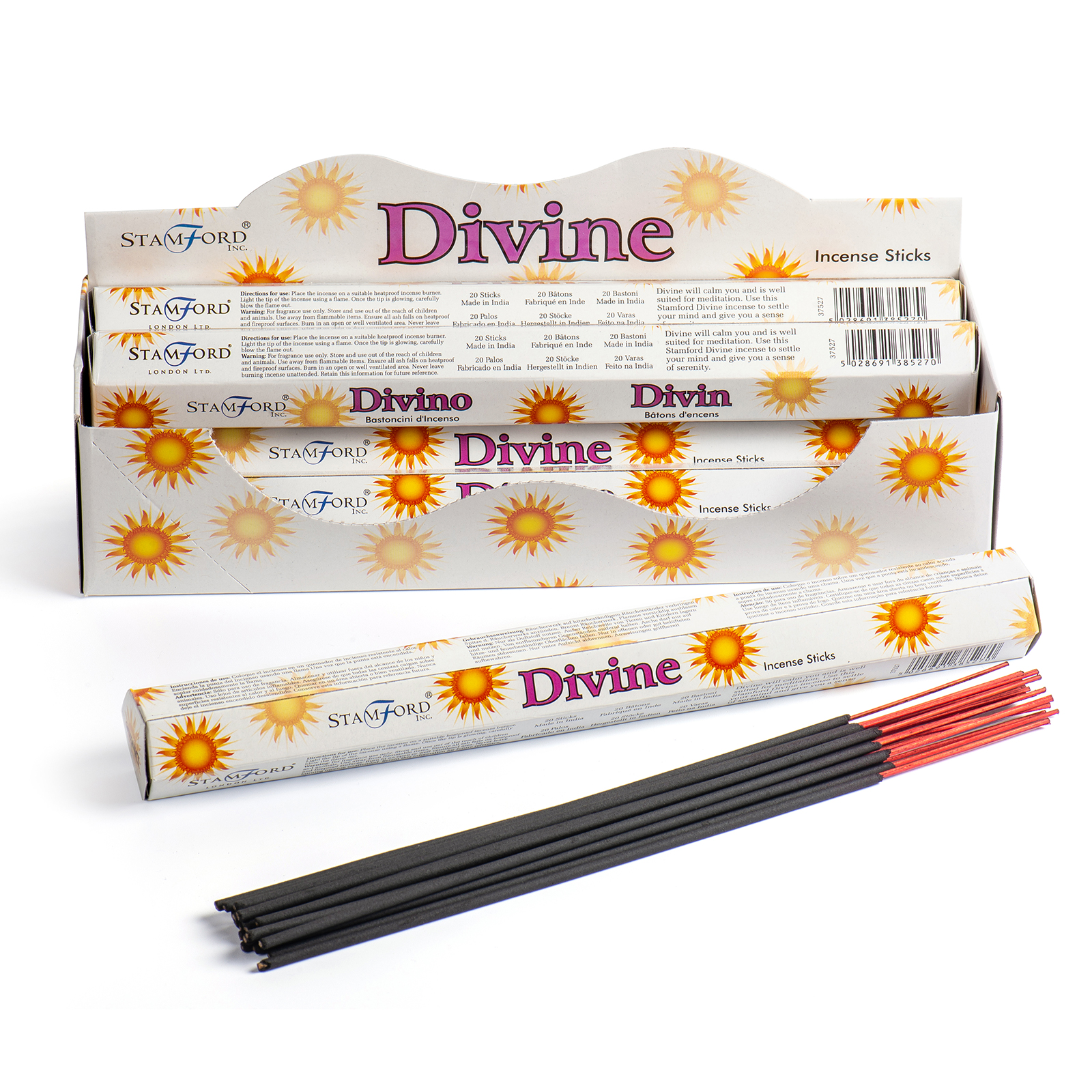 10 x Packs Divine Premium Incense - Click Image to Close