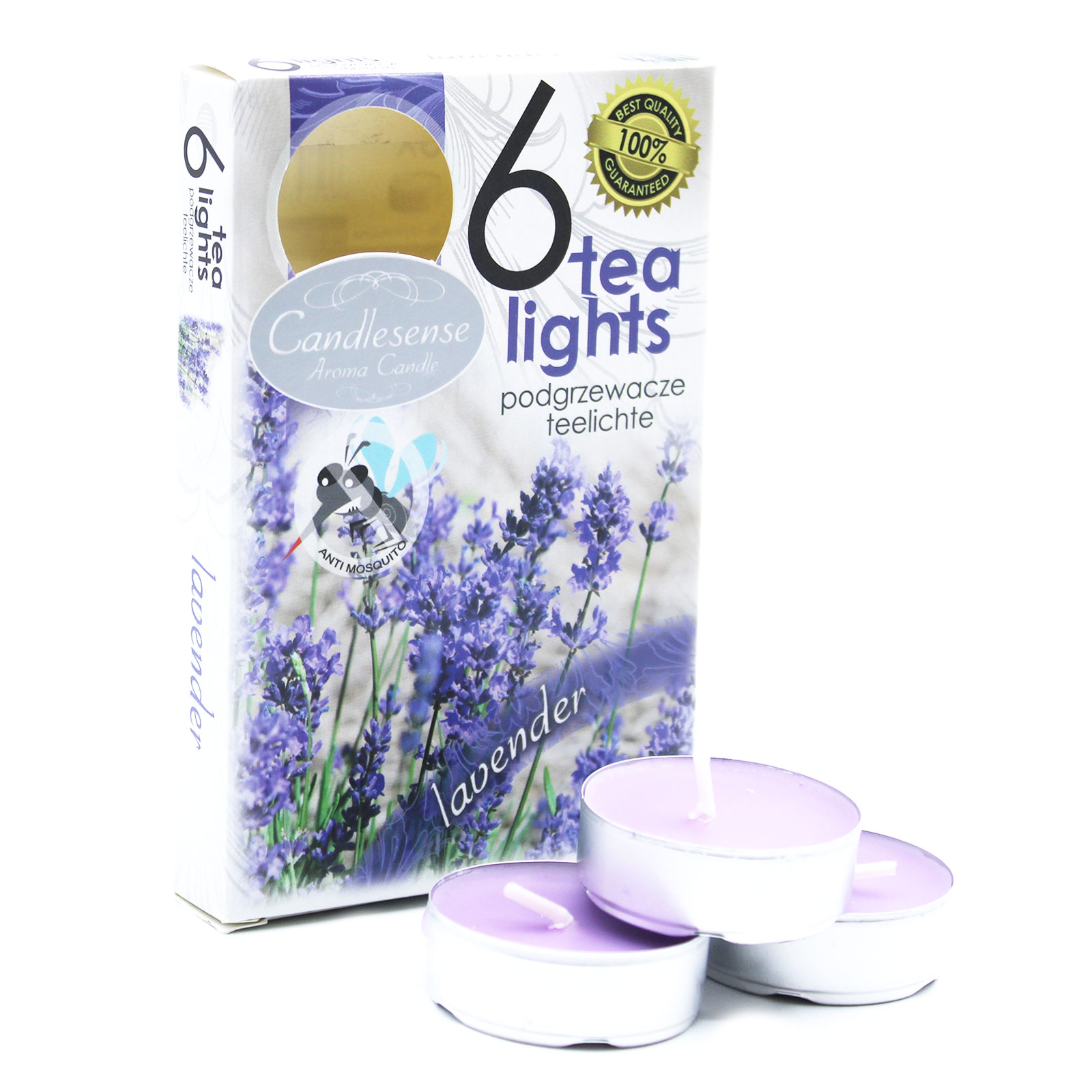 3 x Packs 6 Scented Tealights - Lavender - Click Image to Close