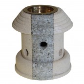 Stone Oil Burner - Combo Lantern - Click Image to Close