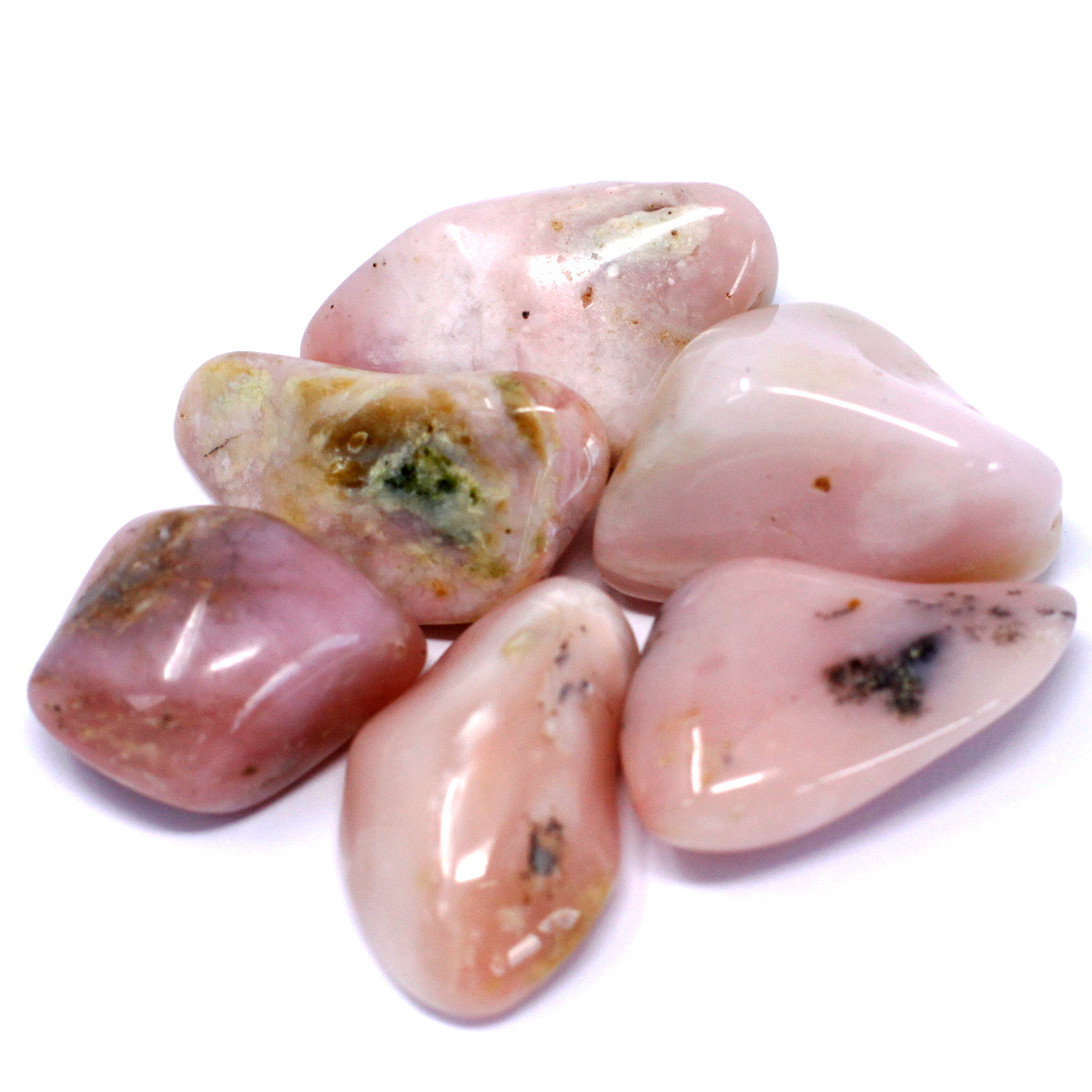 Peruvian Opal Large Tumble Stones - Click Image to Close