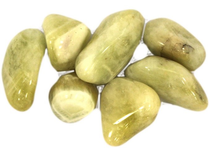 Prasiolite Large Tumble Stones - Click Image to Close