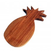 Teak Chopping Board Pineapple - Click Image to Close