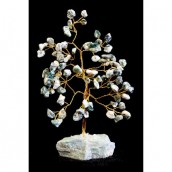 Tree Agate Gemstone Tree (80 Stones)