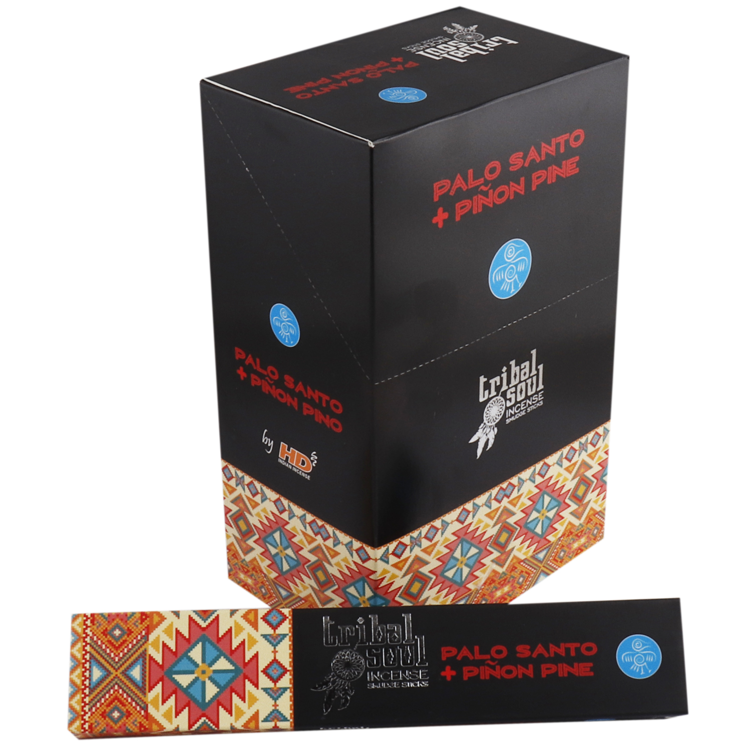 5 x Packs Tribal Soul Incense Sticks - Palo Santo & Pinon Pine - Click Image to Close