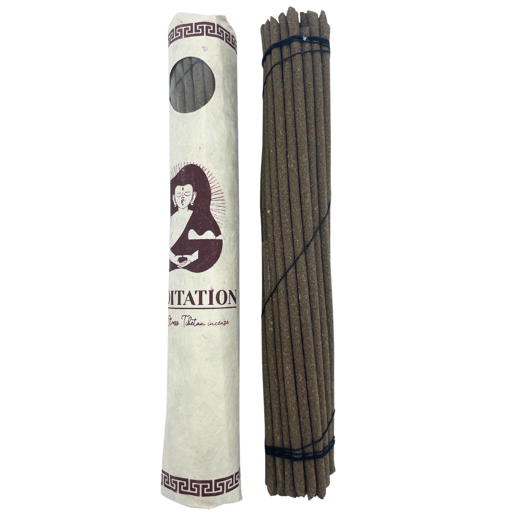 Rolled Pack of 30 Premium Tibetan Incense - Meditation - Click Image to Close