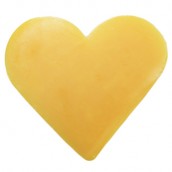 10 Heart Guest Soaps - Grapefruit - Click Image to Close